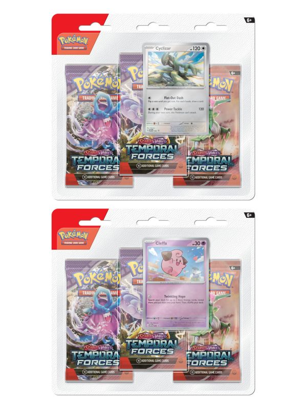 Pokémon TCG Temporal Forces 3-Booster Blister