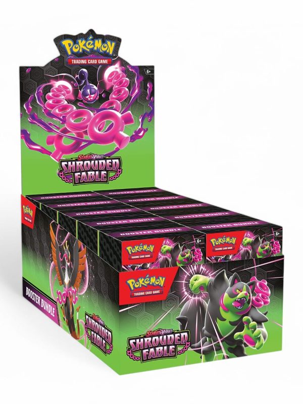 Pokémon TCG Scarlet & Violet Shrouded Fable booster bundle Display