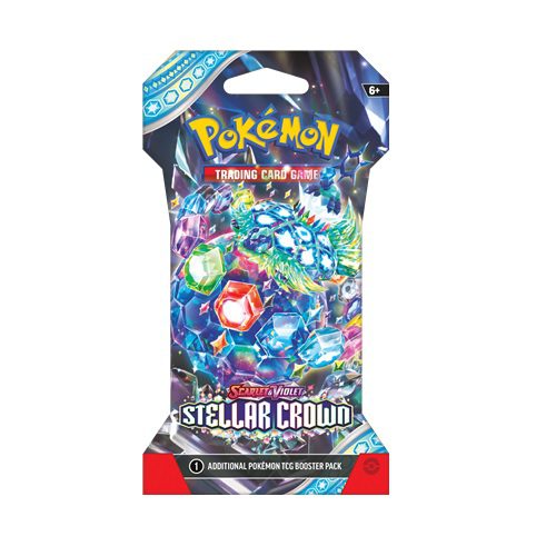 Pokémon TCG Stellar Crown Sleeved Booster