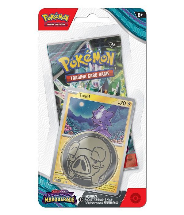 Pokémon Twilight Masquerade: Pupitar / Toxel 1-Pack Blister