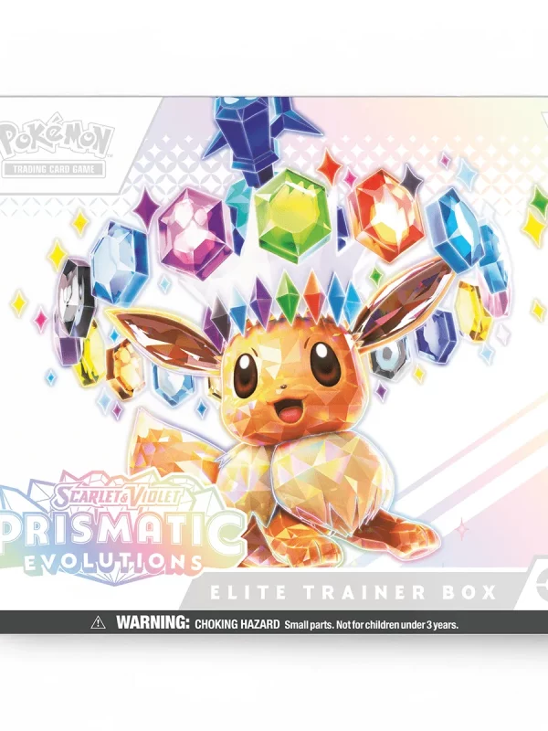 Pokémon TCG Scarlet & Violet Prismatic Evolutions Elite Trainer box