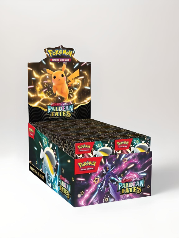 Pokémon TCG Scarlet & Violet Paldean Fates booster bundel Display