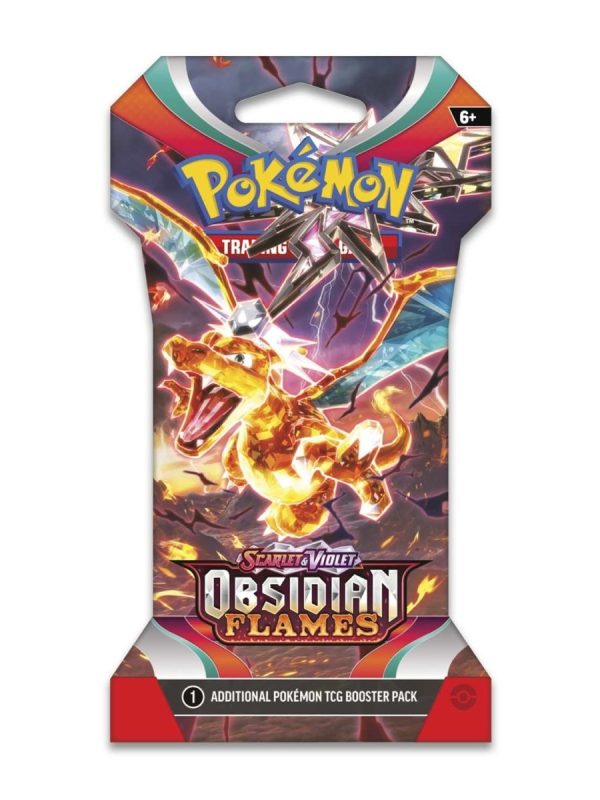 Pokémon TCG Scarlet & Violet Obsidian Flames sleeved booster