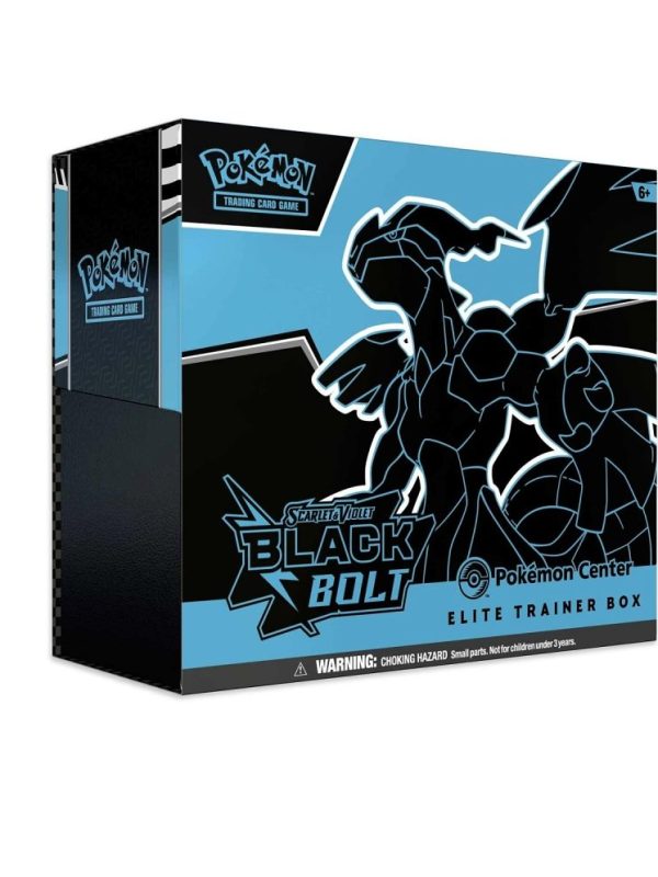 Pokémon TCG: Scarlet & Violet – Black Bolt Elite Trainer Box