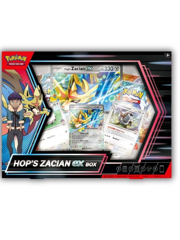 Pokémon TCG: Hop's Zacian ex Box