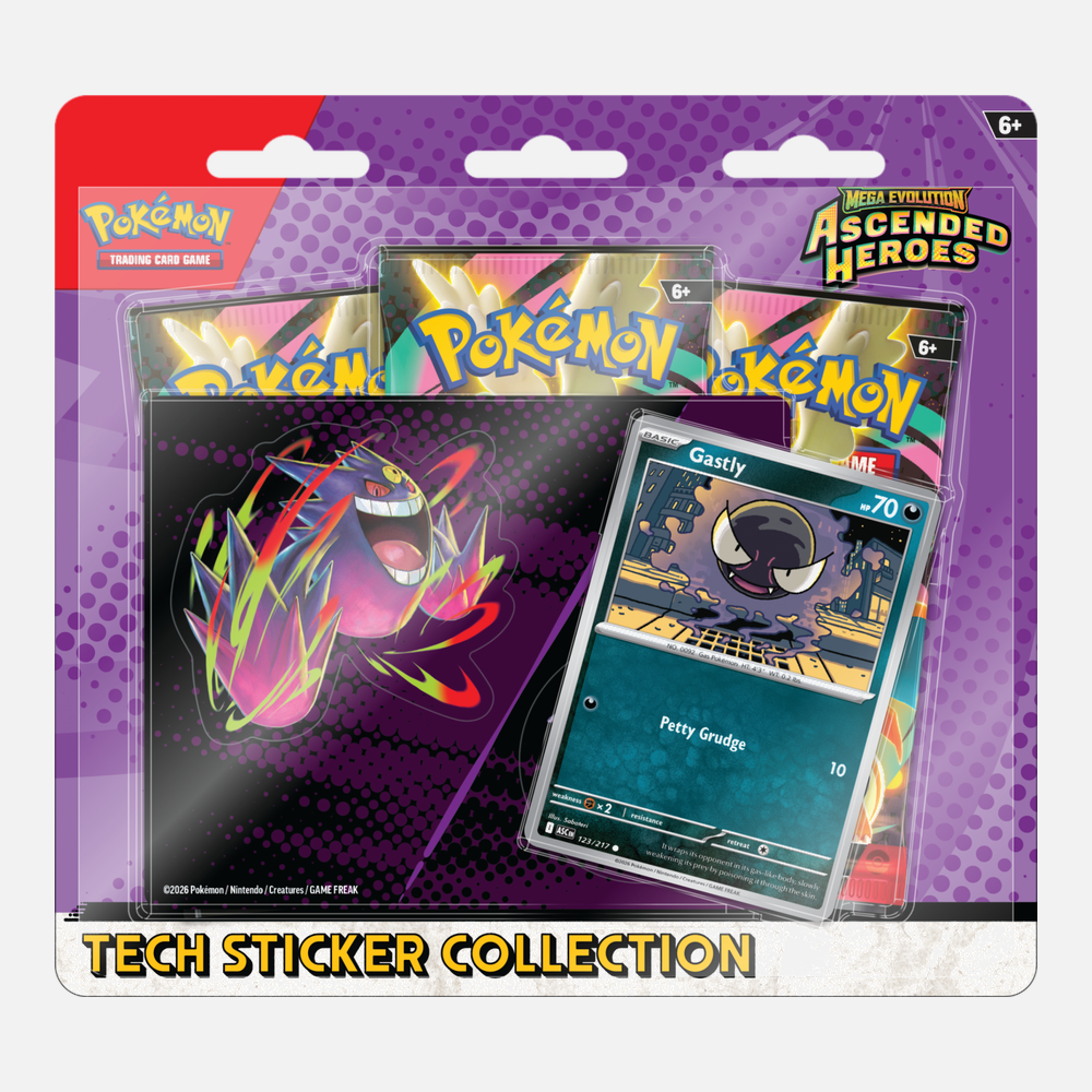 Ascended Heroes Tech Sticker Blister Gastly