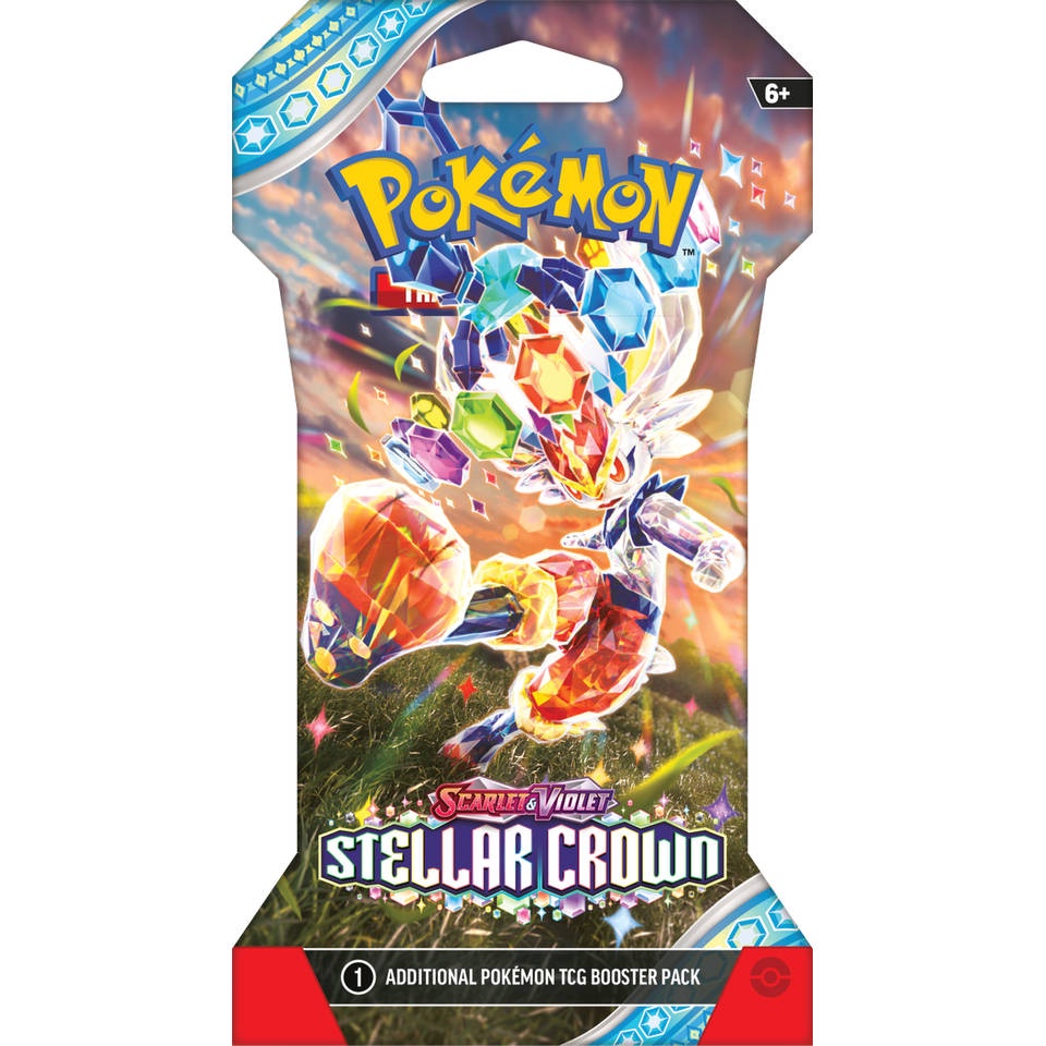 Pokémon TCG Stellar Crown Sleeved Booster