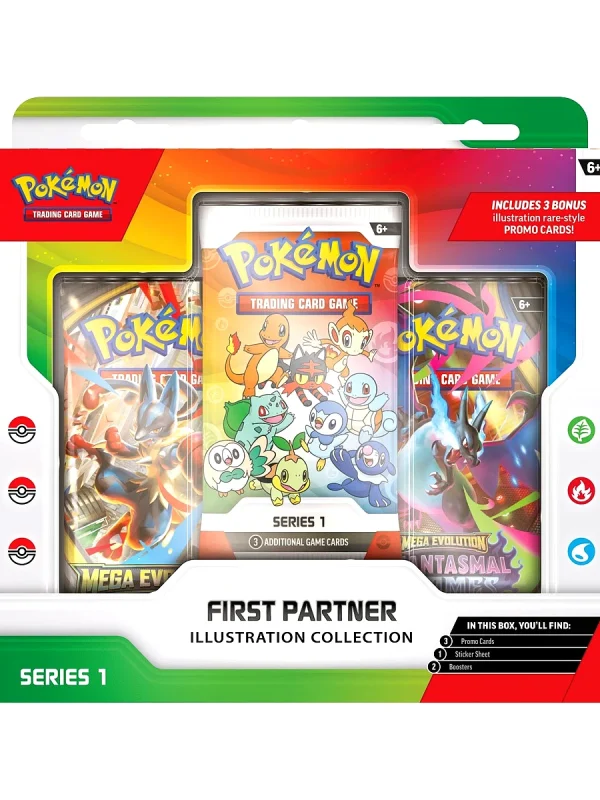 Pokémon TCG: First Partner Illustration Collection – Series 1